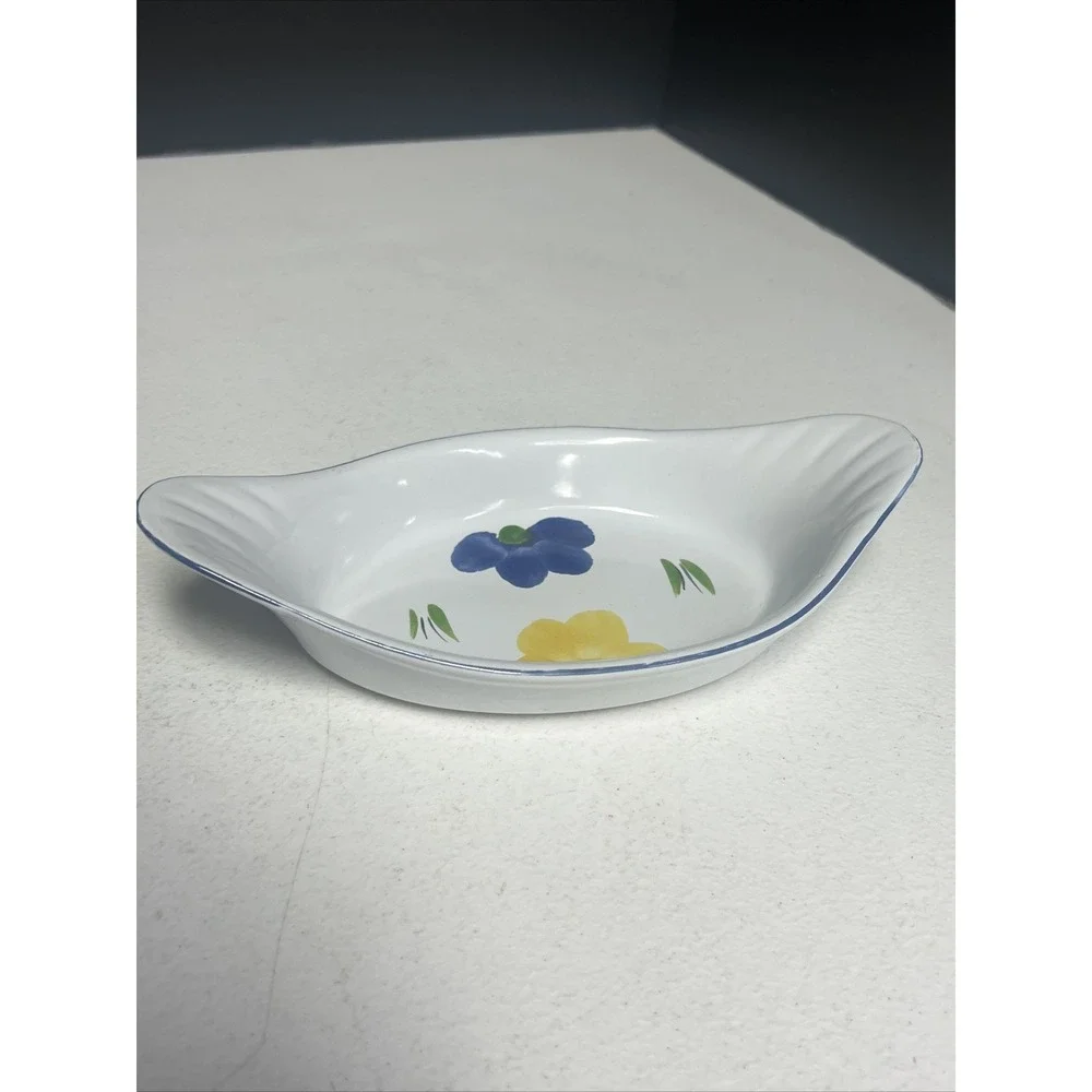 Maxam‎ Italy ITALIAN DAISY Au Gratin Dish 8 3/4